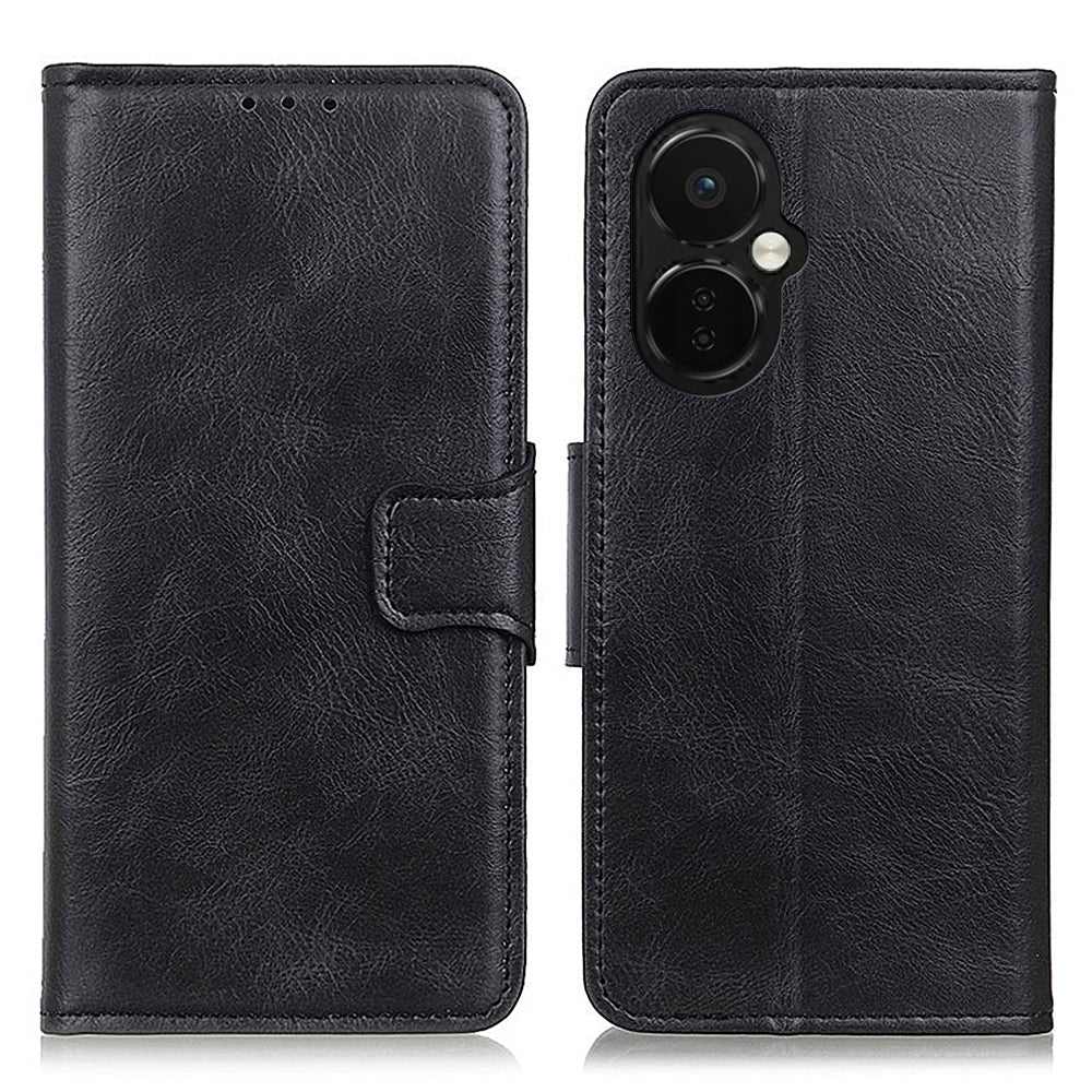 For OnePlus Nord CE 3 Lite 5G Nord N30 5G PU Leather Phone Case Stand Crazy Horse Texture Wallet Phone Cover For OnePlus Nord CE 3 Lite 5G Nord N30 5G PU Leather Phone Case Stand Crazy Horse Texture Wallet Phone Cover